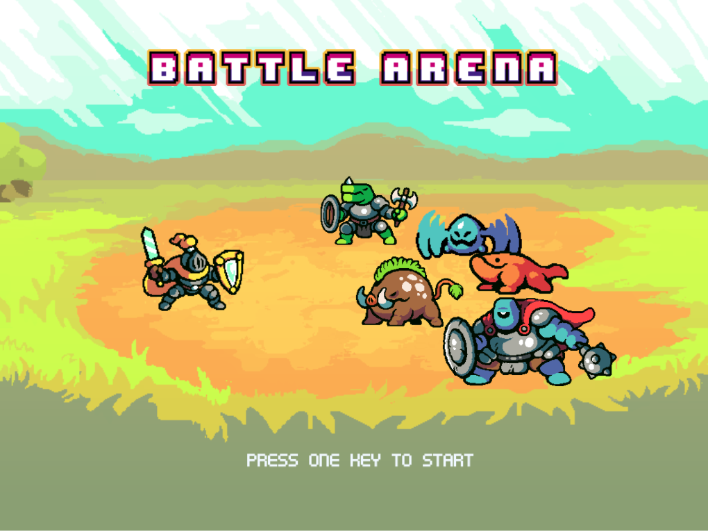Battle Arena offers an addictive medieval melee game